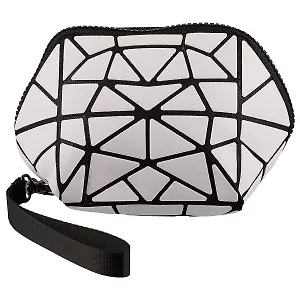 Косметичка полигональная цветная(текстиль)(18х12)(ПВХ бокс)