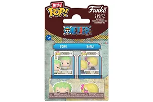Набор Funko Bitty POP! One Piece Zoro & Sanji 2шт 94221 3174554