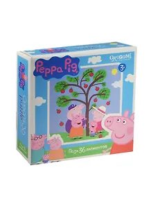 Пазл Оригами 36эл 212*212мм Peppa Pig 01550