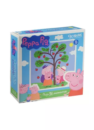 Пазл Оригами 36эл 212*212мм Peppa Pig 01550 — 2487138 — 1