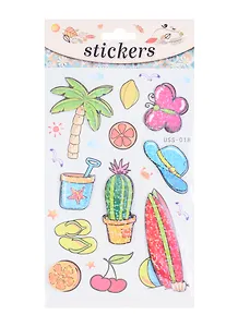 Наклейки 3D Карибы