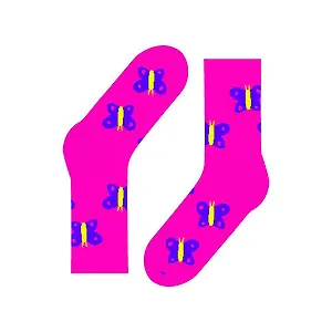 Дизайнерские носки St.Friday, размер 34-37, фуксия