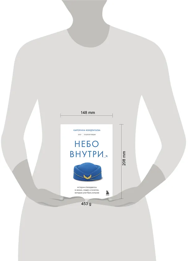 Книга Небо внутри. Истории стюардессы о жизни, людях и полетах, которые учат быть сильнее (Каролина Кондратьева) — 8