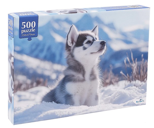 Пазл «Хаски» 500 элементов, Origami 3087571 — 1