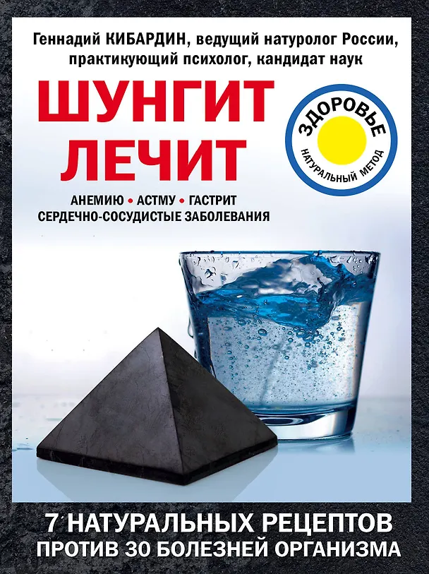 Книга Шунгит лечит (Геннадий Кибардин) — 1