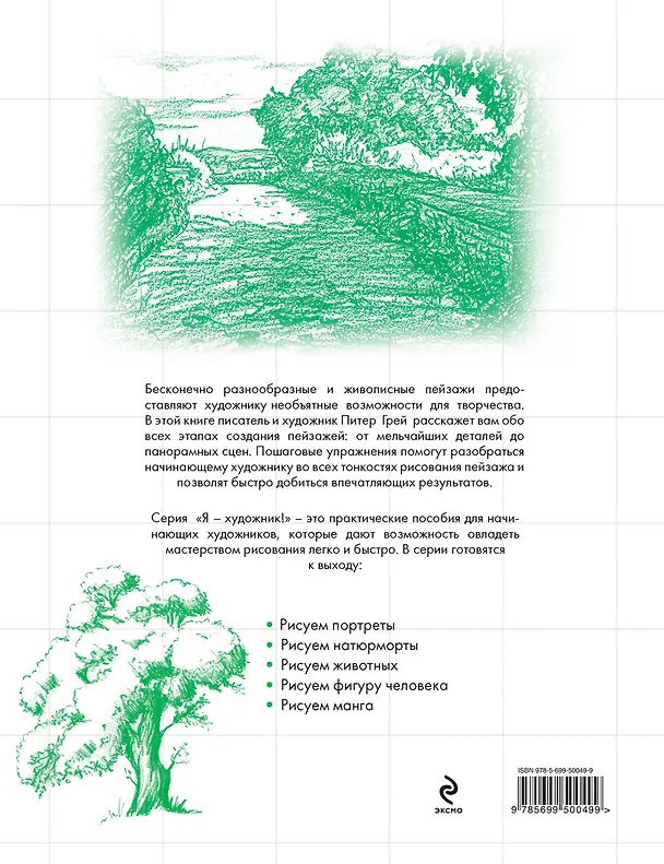 Книга Рисуем пейзажи (Питер Грей) — 2
