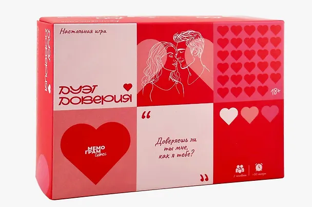Настольная игра "Дуэт доверия", 18+ 3092325 — 1