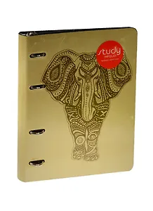 Папка-обложка для тетради со сменными блоками А5 "Elephant"