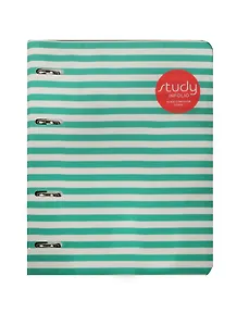 Тетрадь на кольцах в клетку InFolio, Limeline, 120 листов