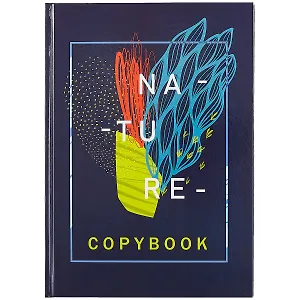 Книга для записей А4 96л кл. "АБСТРАКЦИЯ" 7БЦ, глянц.ламинация