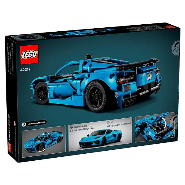 LEGO Technic: Шевроле Корвет Стингрей синий, 732 детали (42217) 3121311 — 5