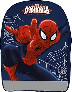Рюкзак школьный "Spider-man" 28*22*10см, мягкая спинка, синий, Disney