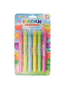 Мелки гелевые 06цв "Hobby" поворотн.механ., блистер, подвес, Silwerhof