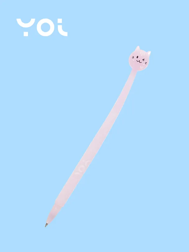 Шариковая ручка синяя, Sweet cat, Yoi 3036399 — 2