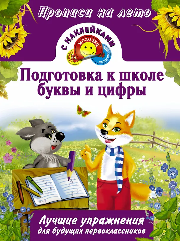 Книга Подготовка к школе, буквы и цифры (Валентина Дмитриева) — 1