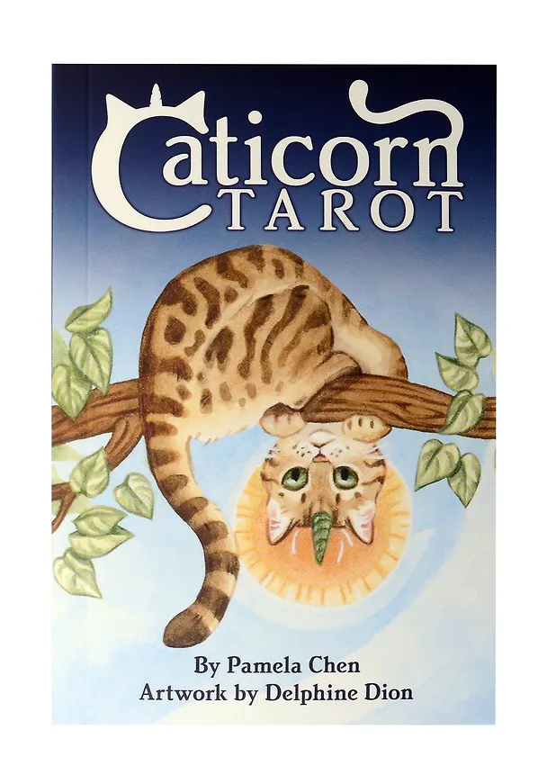 Книга CATICORN TAROT (78 карт+путеводитель) (Памела Чен) — 2