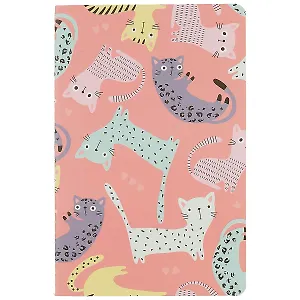 Тетрадь в клетку Kairui, Kitties, 32 листа, в ассортименте