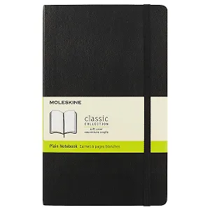 Книга для записей Moleskin Classic Soft, мягкая обложка, чёрная, 96 листов, А5