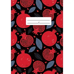 Тетрадь в клетку Listoff, "Гранатовый сад", 120 листов 3033100