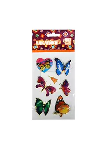 Наклейки FANCY объемные 3D Бабочки 7,5*19,5см, асс. 3 дизайна