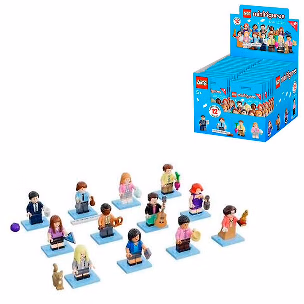 71052 Конструктор детский LEGO Minifigures Минифигурки Серия 29: Офис (12 видов в ассортименте), 8 деталей, возраст 5+ 3181313 — 1