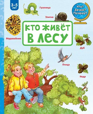 Книга Кто живёт в лесу ()