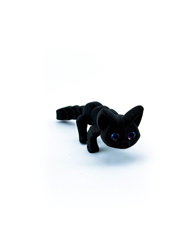 Фигурка 3D Котёнок Лейн (пластик) (10х5) (40003999) 3114662 — 1