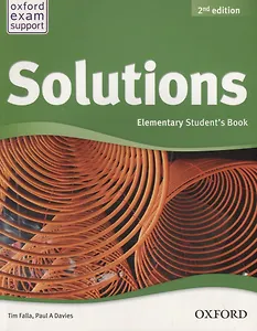 Solutions 2nd Edition Elementary: Students Book