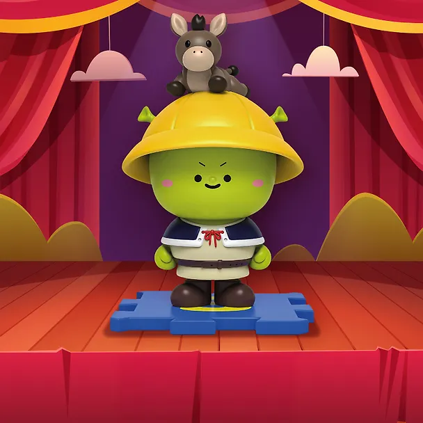 Коллекционная фигурка Mighty Jaxx  Shrek в ассортименте (коробка) (8х11х8) (71170) 3141528 — 3