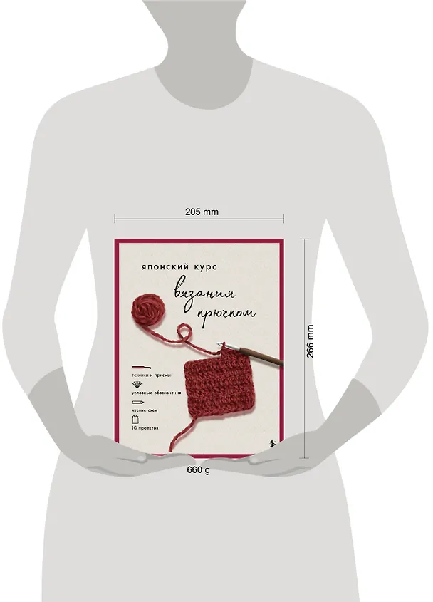 Книга Японский курс вязания крючком. Техники и приемы, условные обозначения, чтение схем, 10 проектов () — 6