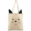 Сумка-шоппер с ушками "Котик", 40*32/35см, текстиль СК2019-1 — 2741008 — 1