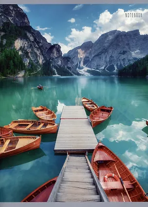 Тетрадь в клетку Listoff, "Причал", А4, 80 листов 2973329