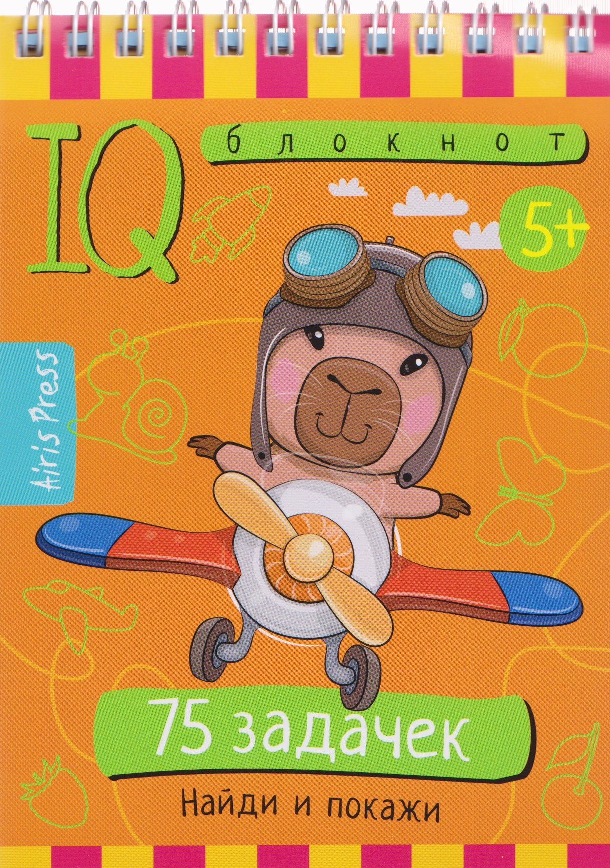 Умный блокнот. 75 задачек. Найди и покажи 5+