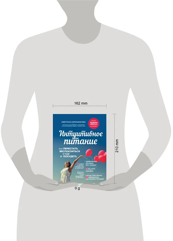 Книга Интуитивное питание: как перестать беспокоиться о еде и похудеть (Светлана Бронникова) — 5