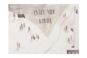 Открытка одинарная «Enjoy your winter» 3073548