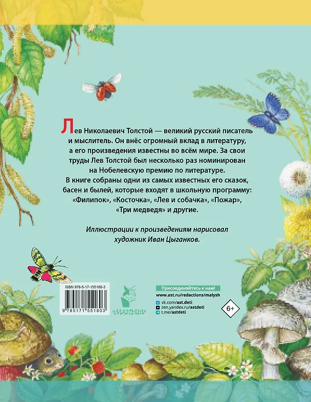 Книга Сказки. Басни. Были (Лев Толстой) — 2