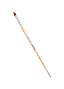 Кисть серия Хобби плоская из синтетики разной длины, №8