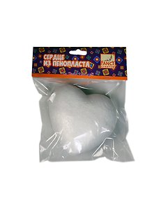 ACTION! Fancy Сердце из пенопласта d=10 см в блист. FD030023