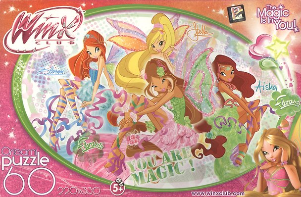 Пазл 60А 12485 Винкс HARMONIX-Flora (220х330) (5+) (коробка) 2361738 — 1