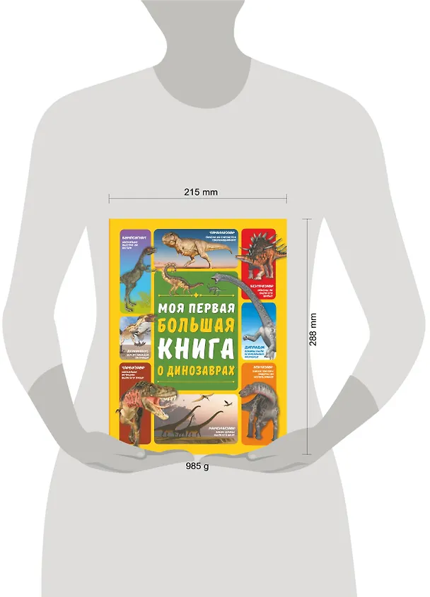 Книга Моя первая большая книга о динозаврах (Ирина Барановская) — 4