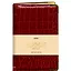 Книга для записей А5 80л "BUSINESS PREMIUM. Grand croco (бордо)" иск.кожа, поролон, тв.переплет, мет.уголки, золот.срез, 2 ляссе, инд.уп. — 3126043 — 1