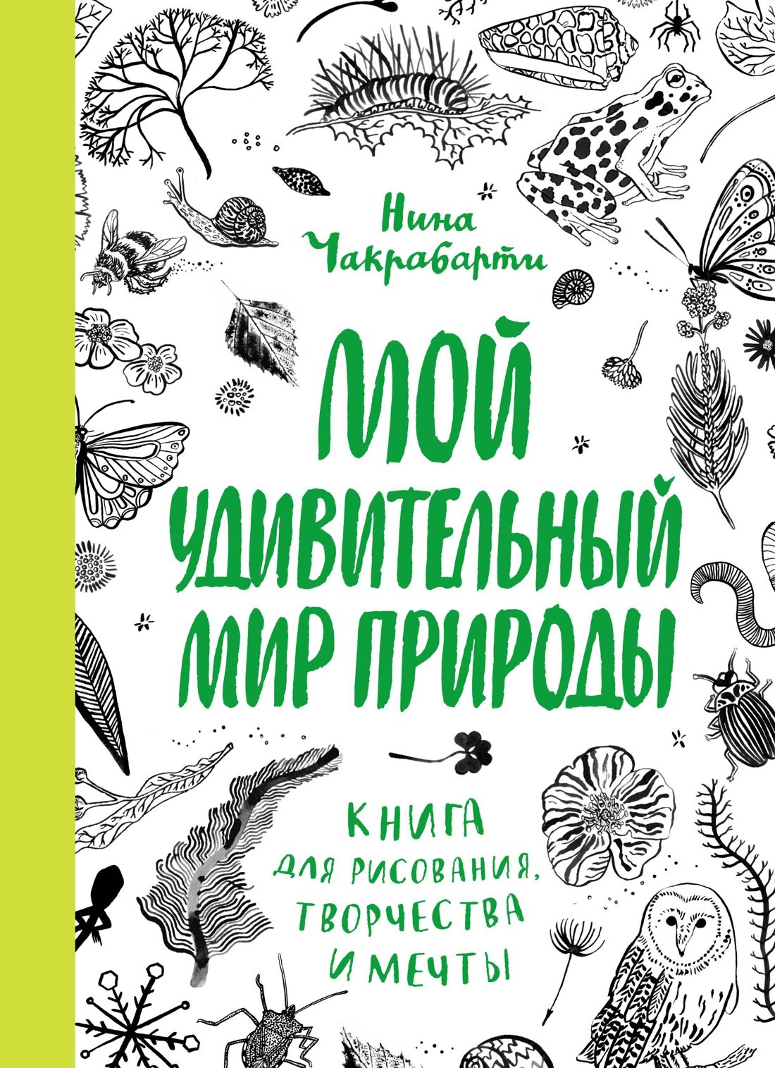 

Мой удивительный мир природы. Книга для рисования, творчества и мечты