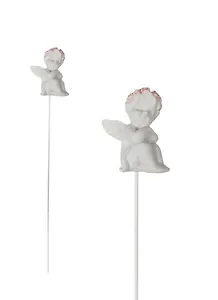 Вставка в букет Ангелочек в розовом венке 1 (SCB56008861) (2,7х2,9х4см) (12+)