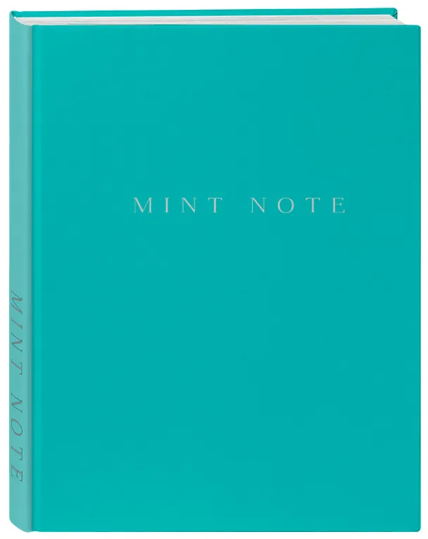 Mint Note. Стильный блокнот с "мятными" страницами 2598024 — 2