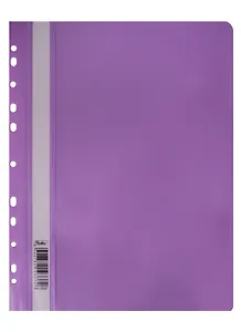 Папка-скоросшиватель А4 с перфорацией, Hatber