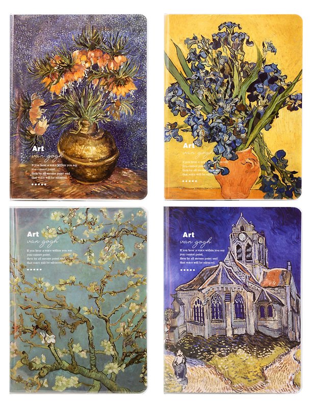 Записная книжка «Art. Van Gogh», А6+, 112 листов, линейка, клетка, нелинованная, в ассортименте 3162789 — 1