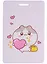 Чехол для карточек Kawaii Котик с сердечком — 2937814 — 1