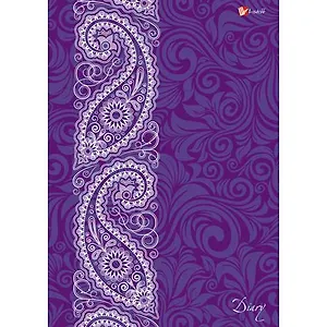 Ежедневник недат. А6 192л "Орнамент. Чудесные узоры" 7БЦ, мат.ламинация, выб.лак, Listoff