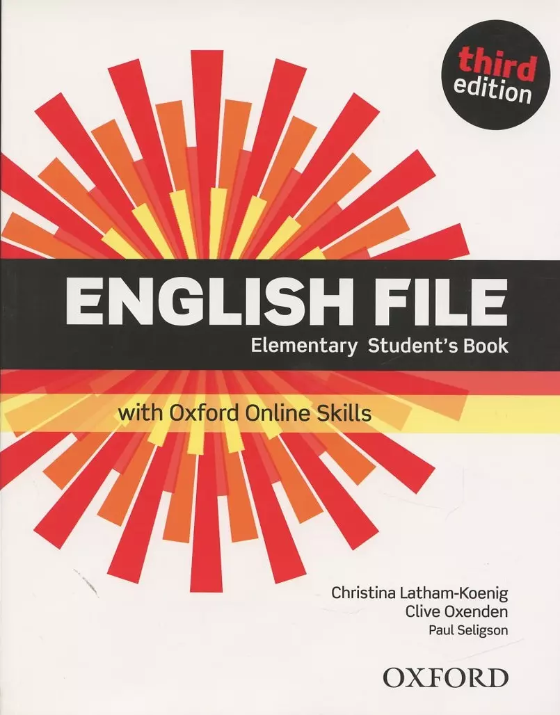 English File. Elementary Student`s Book with Oxford online skills (Кристина  Латам-Кёниг) - купить книгу с доставкой в интернет-магазине «Читай-город».  ISBN: 978-0-19-490949-5