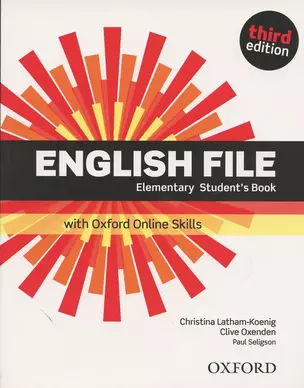 English File. Elementary Student`s Book with Oxford online skills — 2869336 — 1